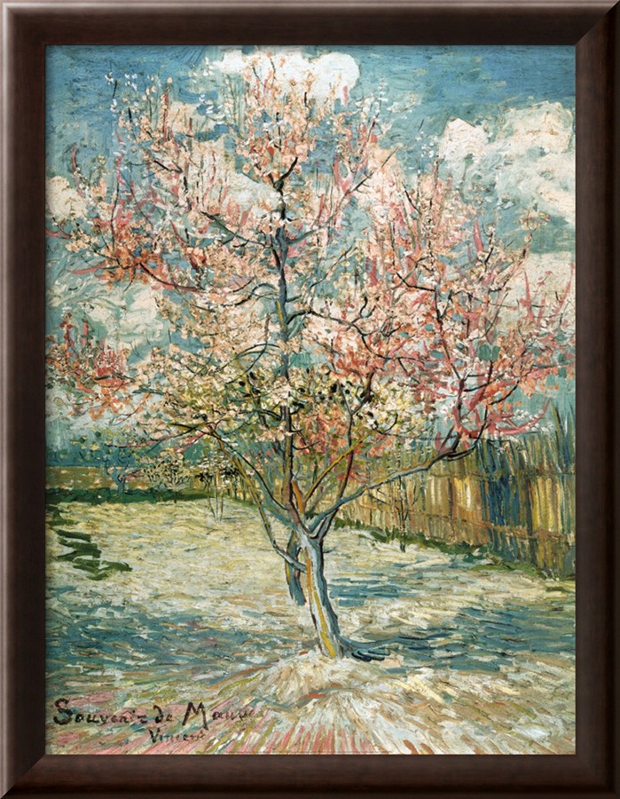 Peach Tree in Bloom at Arles - Van Gogh Painting On Canvas